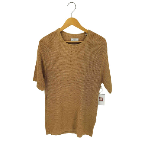 サタデーズニューヨークシティ Saturdays NYC メッシュ S/S ニット メンズ import:S
