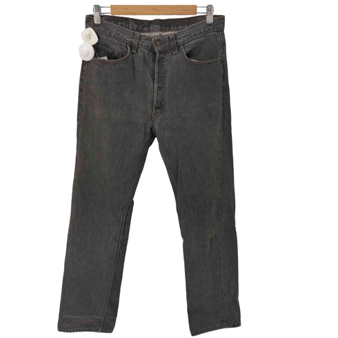 リーバイス Levis 90S USA製 先染めブラックデニムパンツ ボタン裏652 メンズ W33 L32