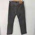 リーバイス Levis 90S USA製 先染めブラックデニムパンツ ボタン裏652 メンズ W33 L32