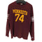 チャンピオン Champion フットボールナンバリングL/S TEE メンズ import:L