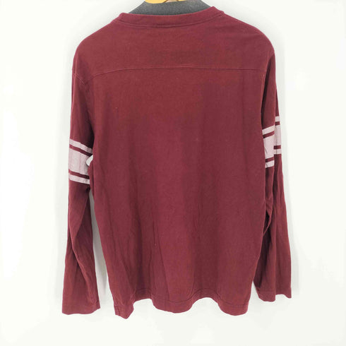 チャンピオン Champion フットボールナンバリングL/S TEE メンズ import:L