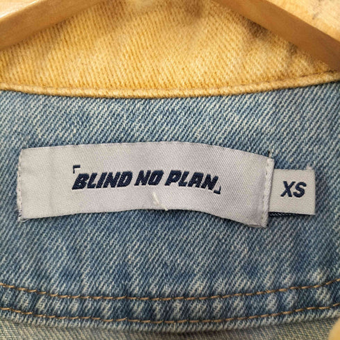 BLIND NO PLAN コーデュロイカラーデニムジャケット メンズ import:XS