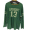 チャンピオン Champion フットボールナンバリングL/S TEE メンズ import:L
