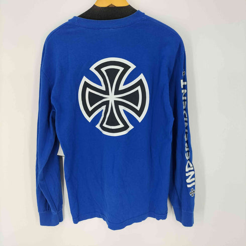 インディペンデント INDEPENDENT バックプリント L/S TEE 袖プリント メンズ import:M
