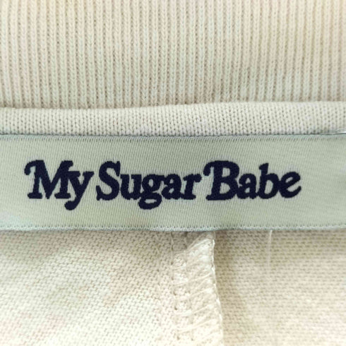 マイシュガーベイブ My Sugar Babe / MSB back print baseball tee レディース JPN:M