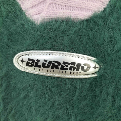 KAOKA BLUREMO 起毛ニットベスト メンズ