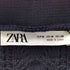ザラ ZARA コントラストニットカーディガン レディース import:M