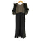 リリーブラウン Lily Brown Shirringレーススイッチングドレス レディース JPN:1