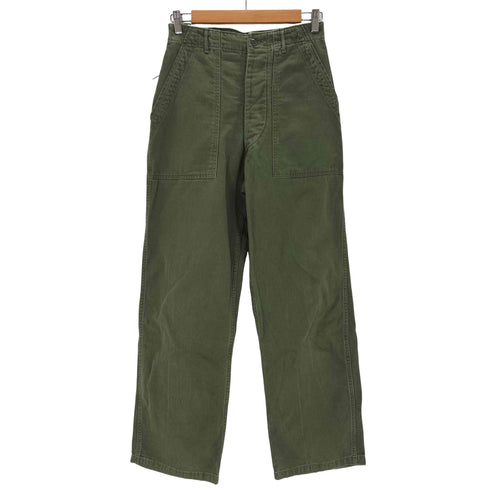 ユーエスアーミー U.S. ARMY コットンサテン ベイカーパンツ TROUSERS COTTON SATEEN 8.5 OZ メンズ small