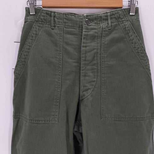 ユーエスアーミー U.S. ARMY コットンサテン ベイカーパンツ TROUSERS COTTON SATEEN 8.5 OZ メンズ small