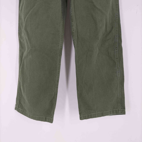 ユーエスアーミー U.S. ARMY コットンサテン ベイカーパンツ TROUSERS COTTON SATEEN 8.5 OZ メンズ small