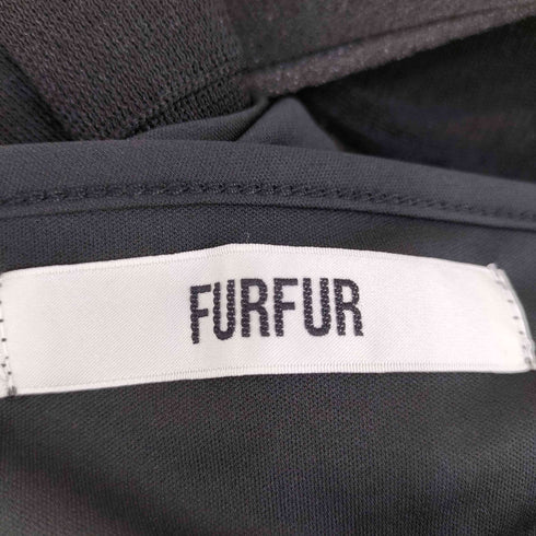 ファーファー furfur シアーボウタイニットプルオーバー レディース FREE