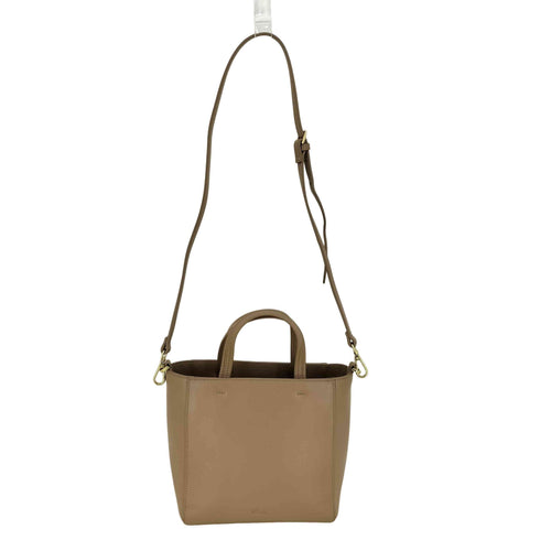 Gem. Leather vertical Mini Tote レディース