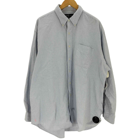 ラルフローレン RALPH LAUREN the big oxford ピンストライプ メンズ import:XL