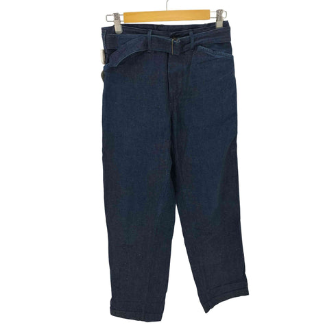 コモリ COMOLI 16AW ベルテッドデニムパンツ メンズ JPN:0