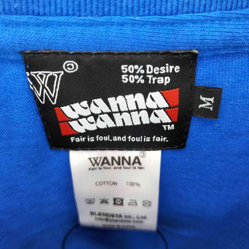 ワナ WANNA プリント Tシャツ メンズ import:M