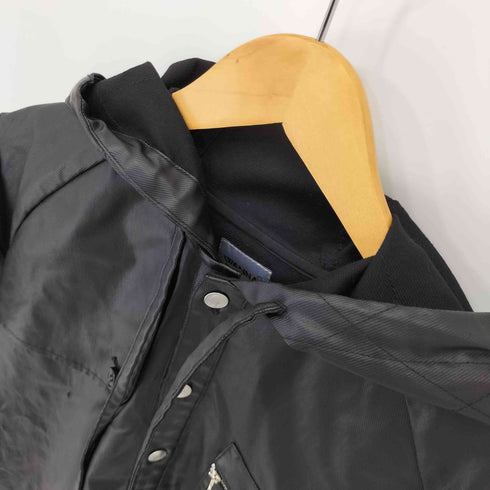 ワナ WANNA ECO LEATHER HOODED SHARLOCK S/S SHIRT メンズ import:L