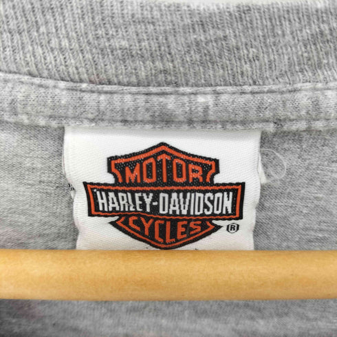 ハーレーダビッドソン HARLEY-DAVIDSON 両面プリント L/S Tシャツ コピーライト2015 メンズ import:XL