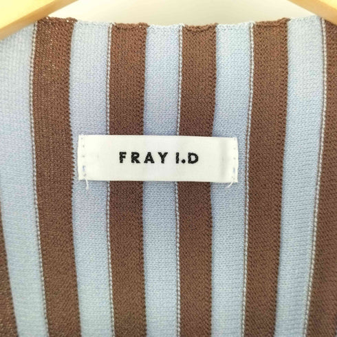 フレイアイディー FRAY I.D プリーツリブニットワンピース レディース ONE SIZE