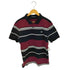 フレッドペリー FRED PERRY 月桂樹刺繍 マルチボーダー S/S ポロシャツ 鹿の子 メンズ JPN:XL