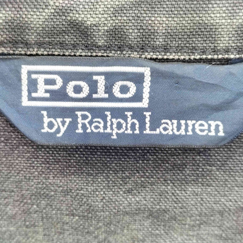 ポロバイラルフローレン Polo by RALPH LAUREN 90s ポニー刺繍 三角タグ スウィングトップ メンズ import:XXL
