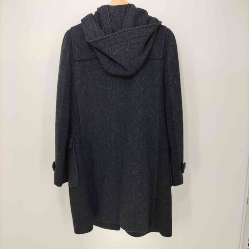 ポールスミス Paul Smith ヘリンボーンチェック切替ダッフルコート レディース 42