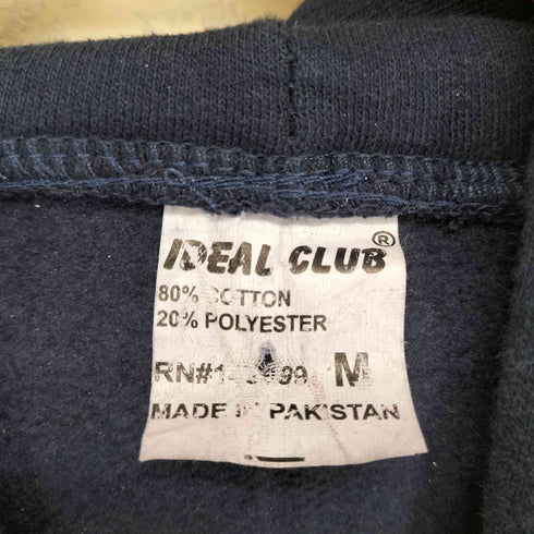 IDEAL CLUB フロントベアー刺繍プルオーバーパーカー メンズ JPN:M