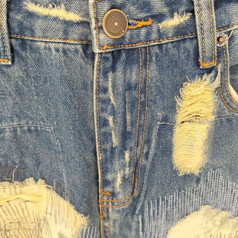 ワナ WANNA L.F.S.E 55 Distressed JEANS メンズ JPN:1