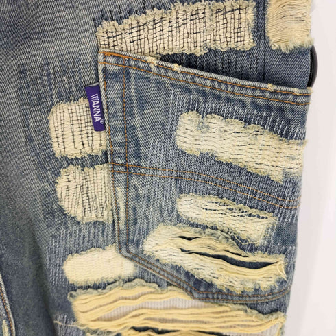ワナ WANNA L.F.S.E 55 Distressed JEANS メンズ JPN:1