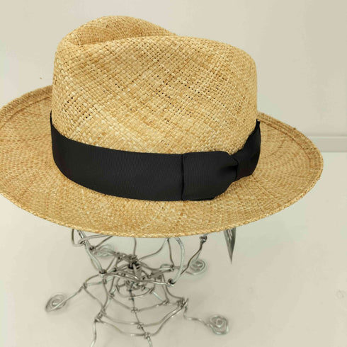 ショット Schott STRAW HAT PLANE RIBBON ストローハット リボン 麦わら帽子 メンズ L