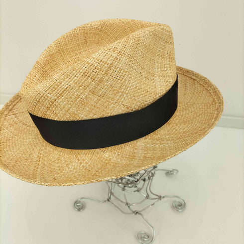 ショット Schott STRAW HAT PLANE RIBBON ストローハット リボン 麦わら帽子 メンズ L