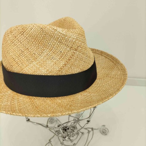 ショット Schott STRAW HAT PLANE RIBBON ストローハット リボン 麦わら帽子 メンズ L