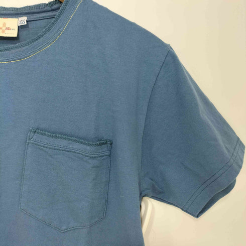 トゥームーン two moon ショートスリーブ クルーネックポケットTシャツ メンズ 38/40