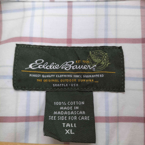 エディーバウアー Eddie Bauer マドラスチェックシャツ メンズ JPN:XL