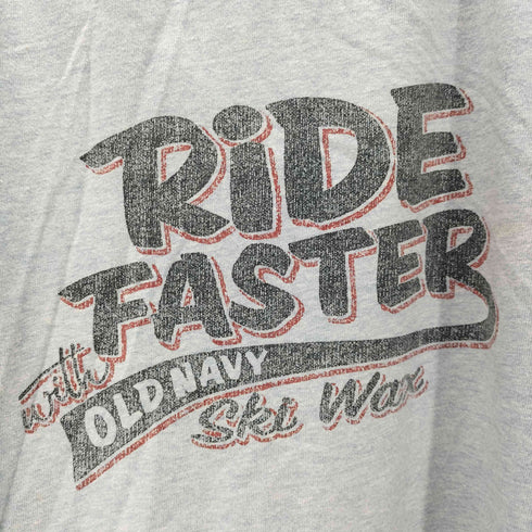 オールドネイビー OLD NAVY フロントプリントラグランTシャツ メンズ JPN:L