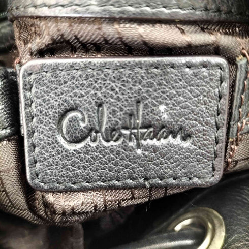 コールハーン COLE HAAN レザー 巾着バッグ レディース