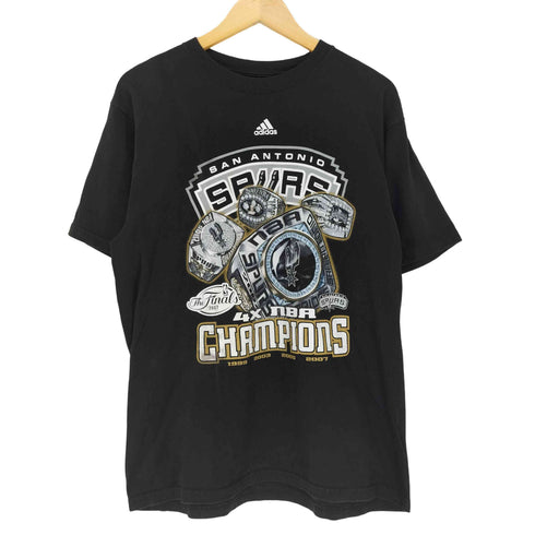 アディダス adidas フロントプリントクルーネックTシャツ メンズ JPN:M