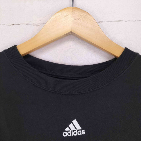 アディダス adidas フロントプリントクルーネックTシャツ メンズ JPN:M