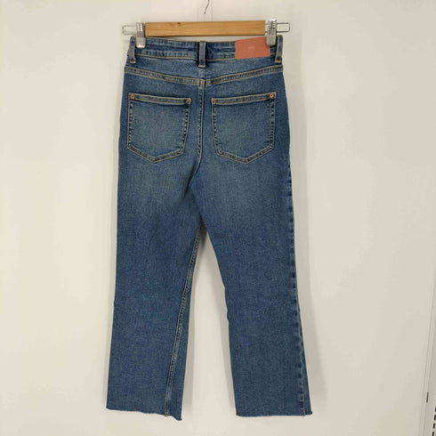 ザラ ZARA カットオフデニムパンツ レディース FR:34