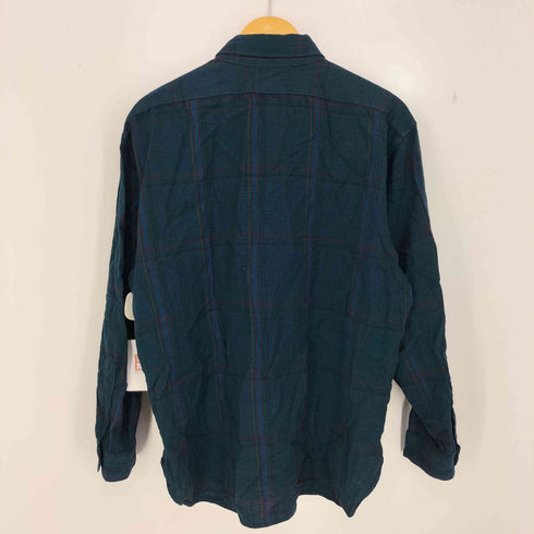 ペンドルトン PENDLETON 70s USA製 ウールボタンダウンチェックシャツ メンズ import:XL