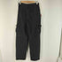 ブラックデニムカーゴパンツ レディース JPN:M