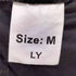 ブラックデニムカーゴパンツ レディース JPN:M