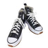 コンバース CONVERSE RUN STAR HIKE BLACK LEATHER HI CUT メンズ JPN:25.5