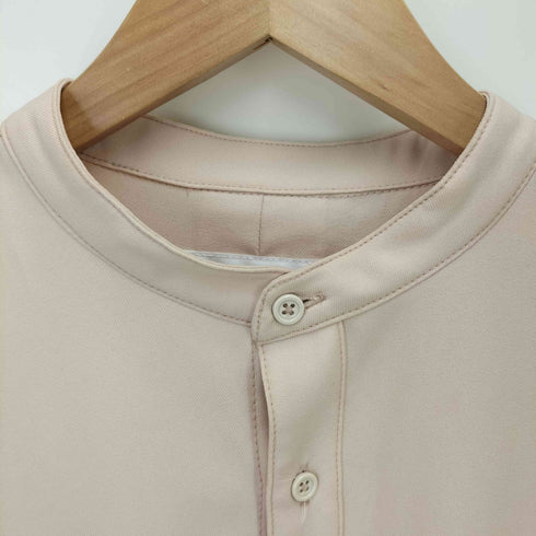 KITSU FRINGE SHIRTS L/S バンドカラー シャツ ジャケット メンズ M