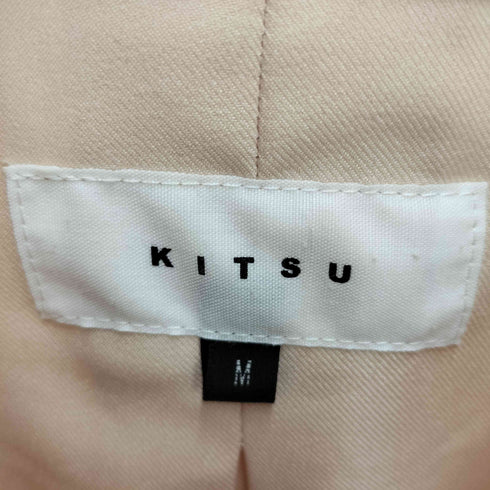 KITSU FRINGE SHIRTS L/S バンドカラー シャツ ジャケット メンズ M