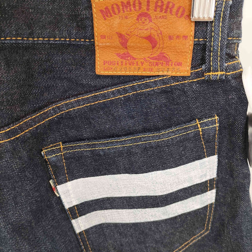 モモタロウジーンズ MOMOTARO JEANS 出陣 スリムストレート ボタンフライ メンズ W32