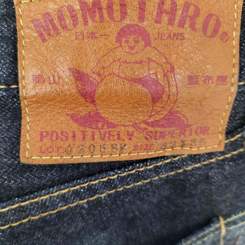 モモタロウジーンズ MOMOTARO JEANS 出陣 スリムストレート ボタンフライ メンズ W32