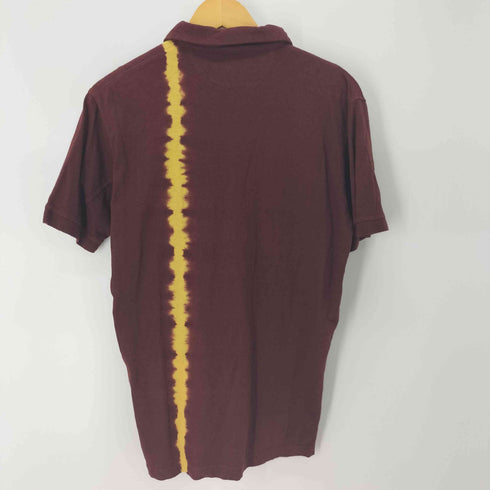 ポールスミスコレクション Paul Smith COLLECTION リネン混S/Sポロシャツ ブリーチ加工 メンズ JPN:L