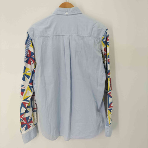 ルーカーバイネイバーフッド LUKER BY NEIGHBORHOOD アーム切替オックスフォードシャツ ストライプ 幾何学 メンズ JPN:M