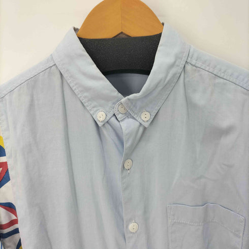 ルーカーバイネイバーフッド LUKER BY NEIGHBORHOOD アーム切替オックスフォードシャツ ストライプ 幾何学 メンズ JPN:M